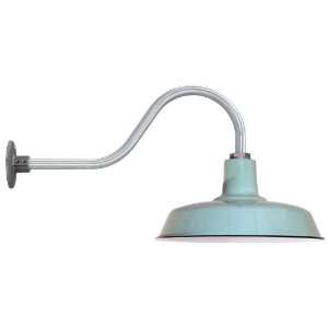  Goodrich Sky Chief 16 Porcelain Barn Light in Jadite with 