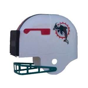  Miami Dolphins Football Helmet Mailbox 