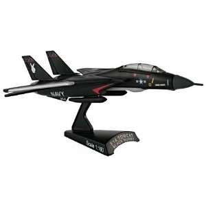  Model Power 1/100 F14 Tomcat Black Bunny Jet Plane Built Up 