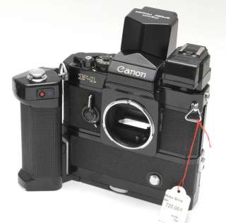 Canon F 1 with Motor Drive MF + Speed finder  
