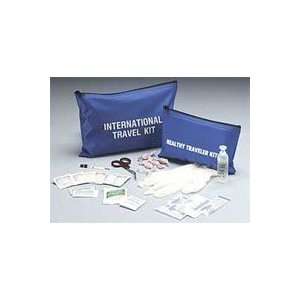74601 First Aid Kit Basic Travelers International Nylon Blue Quantity 