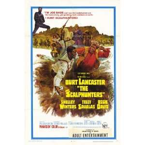 Scalphunters Movie Poster (11 x 17 Inches   28cm x 44cm) (1968) Style 