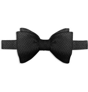    Ties  Bow ties  New Alber Grenadine Silk Double Bow Tie
