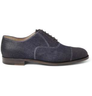  Shoes  Oxfords  Oxfords  Oiled Denim Oxford Shoes