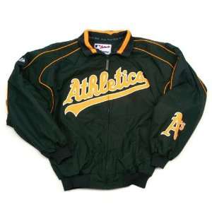 Oakland Athletics MLB Elevation Premier Full Zip Dugout Jacket (Team 