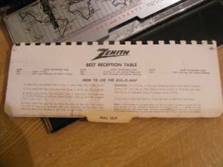 also have a zenith trans oceanic 1000 D model listed.also hacker and 