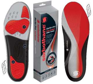 NEW Sorbothane Sorbo Pro TOTAL CONTROL INSOLES ANY SIZE  