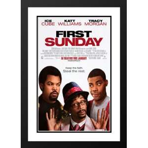 First Sunday 20x26 Framed and Double Matted Movie Poster   Style A 
