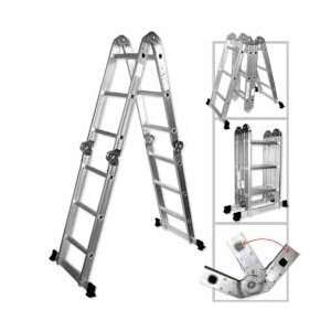 Light Weight Multi Purpose 12 Aluminum Ladder   300 LB 