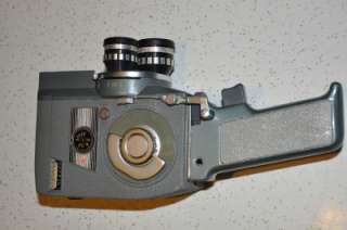 Vtg Cronica 8 ET Movie Camera 8 mm W/ Handle & Case  C27  
