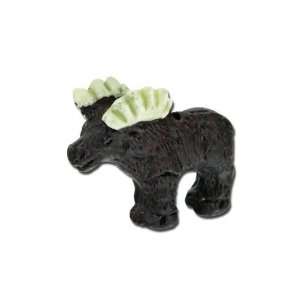  12mm Teeny Tiny Moose Ceramic Beads Arts, Crafts & Sewing