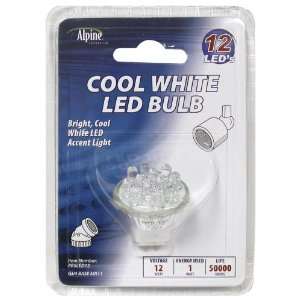  Led Replacement Bulb Cool White GU5 Base MR11 Alpine 