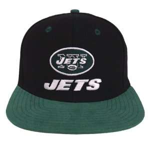  New York Jets Retro Name & Logo Snapback Cap Hat 