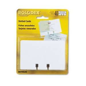  RolodexTM Refill Business Card Holders with Slots 
