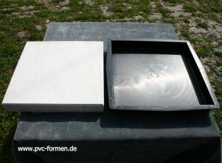 Formen Giessformen für Betonplatten 30x30x3 cm /glatt  