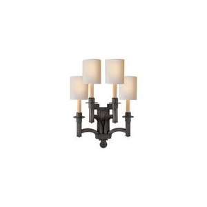  Studio: Eric Cohler Troy Four Light Sconce in Bronze with 