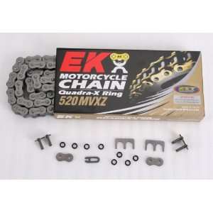  EK Chain 520 MVXZ Quadra X Ring Chain   116 Links   Gold, Chain 