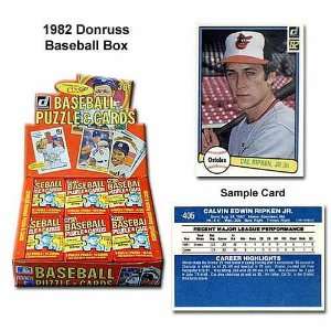  Donruss Mlb 1982 Unopened Trading Card Box Sports 