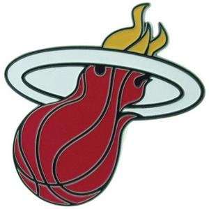   Miami Heat NBA Pewter Logo Trailer Hitch Cover