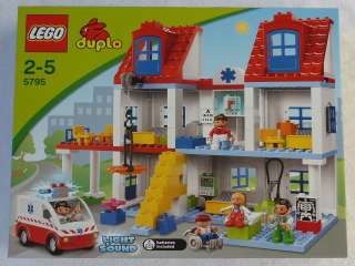 Lego Duplo 5795 Grosses Stadtkrankenhaus Krankenhaus Stadt Emergency 