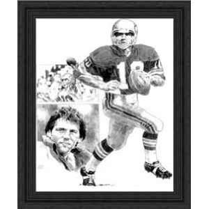  Framed Jim Zorn Seattle Seahawks