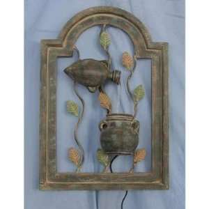  Water Fountain   Wall Hanging   Jugs and Vines  WFH2004 5 