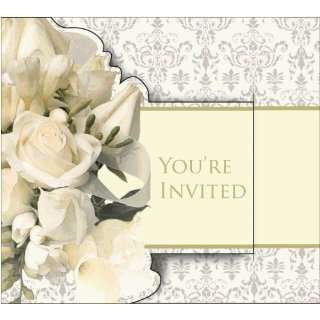   Wedding or Shower Gatefold Invitations 8 Per Pack