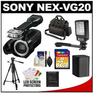  Sony Handycam NEX VG20 1080 HD Video Camera Camcorder Body 