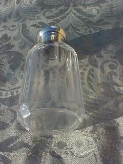 Antique English Sterling Silver Lid Vanity Jar 4 Tall  