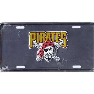  Pittsburgh Pirates MLB 3D Logo License Plate: Sports 