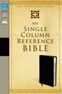 Single Column Reference Bible NIV NEW by Zondervan Bibl 0310442486 