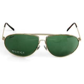 New Authentic GUCCI Made in Italy Aviator Sunglasses  