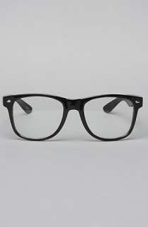 Accessories Boutique The Teacher Glasses in Black and Clear 