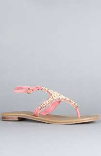 Zigi Shoes The Insight Sandal in Coral  Karmaloop   Global 