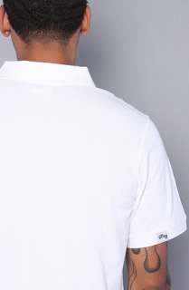 LRG Core Collection The Grass Roots Polo in White  Karmaloop 