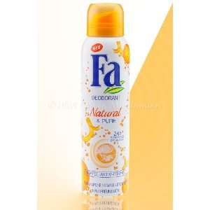 Fa Natural & Pure Orange Limone Deodorant Spray  Drogerie 