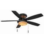    Roanoke 48 in. Indoor/Outdoor Natural Iron Ceiling Fan 