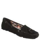 Womens AK Anne Klein Guppie Black Suede Shoes 