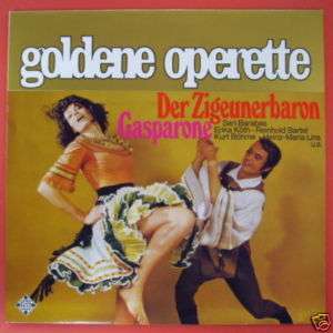 GOLDENE OPERETTE    Der Zigeunerbaron/ Gasparone    LP  