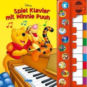 Spiel Klavier mit Winnie Puuh  Walt Disney Bücher