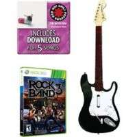 Mad Catz Rock Band® 3 Fender® Stratocaster Guitar Bundle for Xbox 