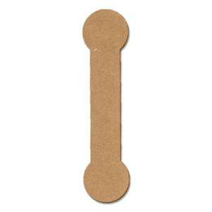 Design Craft MIllworks 8 in. MDF Bubble Letter (I) 47260 at The Home 