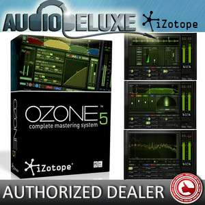 IZOTOPE OZONE 5 COMPLETE MASTERING SYSTEM NEW  
