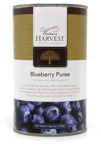 Vintners Harvest Fruit Purees Blueberry 3lbs 1 oz can  