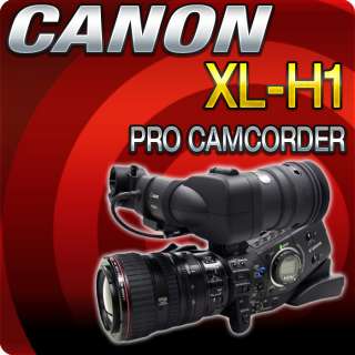 Canon XL H1 3 CCD Native 169 HD 1080i 20x Zoom Camcorder 