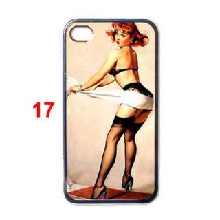 Pin up Girl Vintage Apple iPhone 4 Case  Assorted Style  