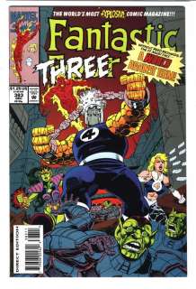 FANTASTIC FOUR #383 Human Torch Invisible Woman 9.6  