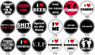 Emo Button Badges   20 Buttons im Emo Style  
