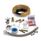 DBHL No Seep #3 Toilet Installation Kit for Wall Water Supply