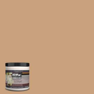 BEHR Ultra 8 oz. Peanut Butter Interior/Exterior Paint Tester # 270F 4 